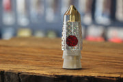 Alamea Silver Red Eye Bullet Jet Head