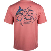 Salt Life Salty Marlin Lure performance T-shirt w/ Pocket